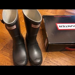 Original Short Hunter Rainboots, size 6